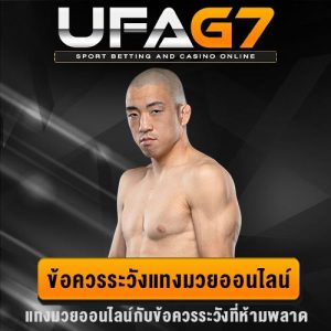 ข้อควรระวังแทงมวยออนไลน์